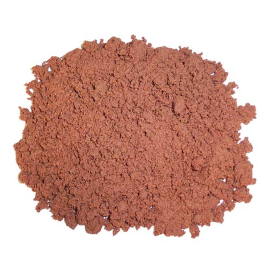 Substrat litière Terrano Sable du désert, rouge, Ø 1-3 mm, 5 kg