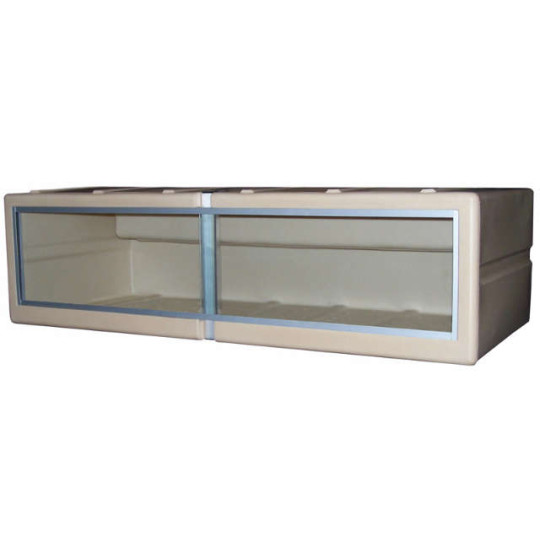 Terrarium moulé hpterra T8518 (180x80x50 cm) basic